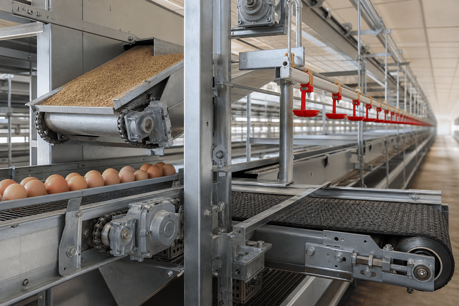 فحص الجودة في المصنع — IXORTA Poultry