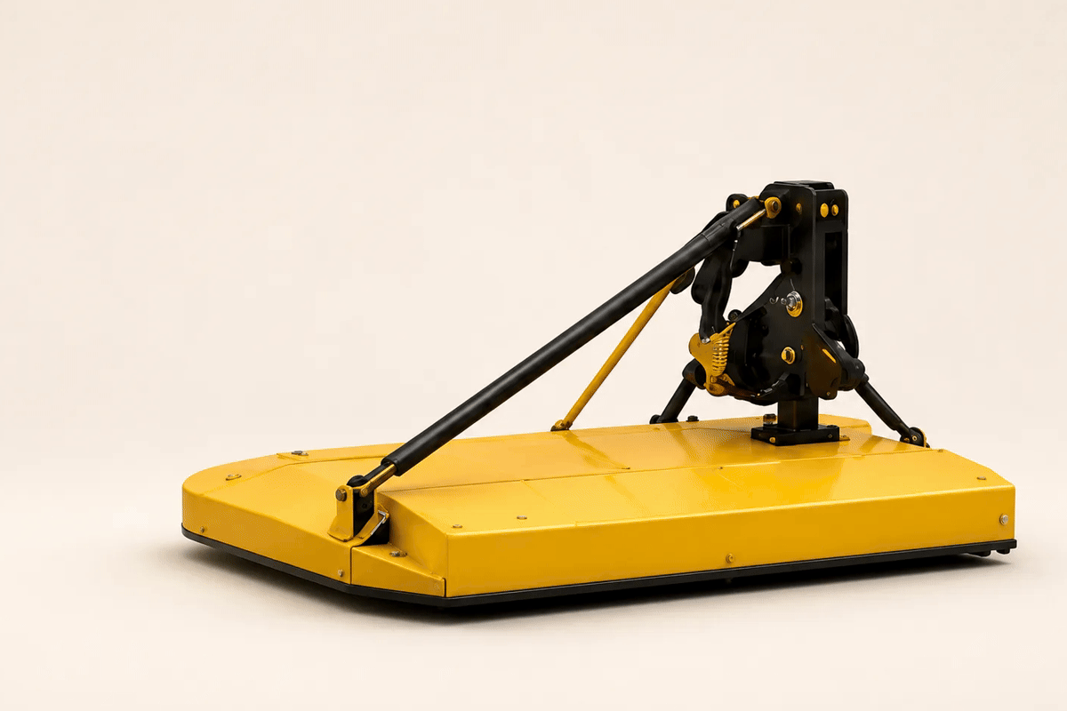 IX-AG-MW135 Meadow Mower machinery in its operating environment