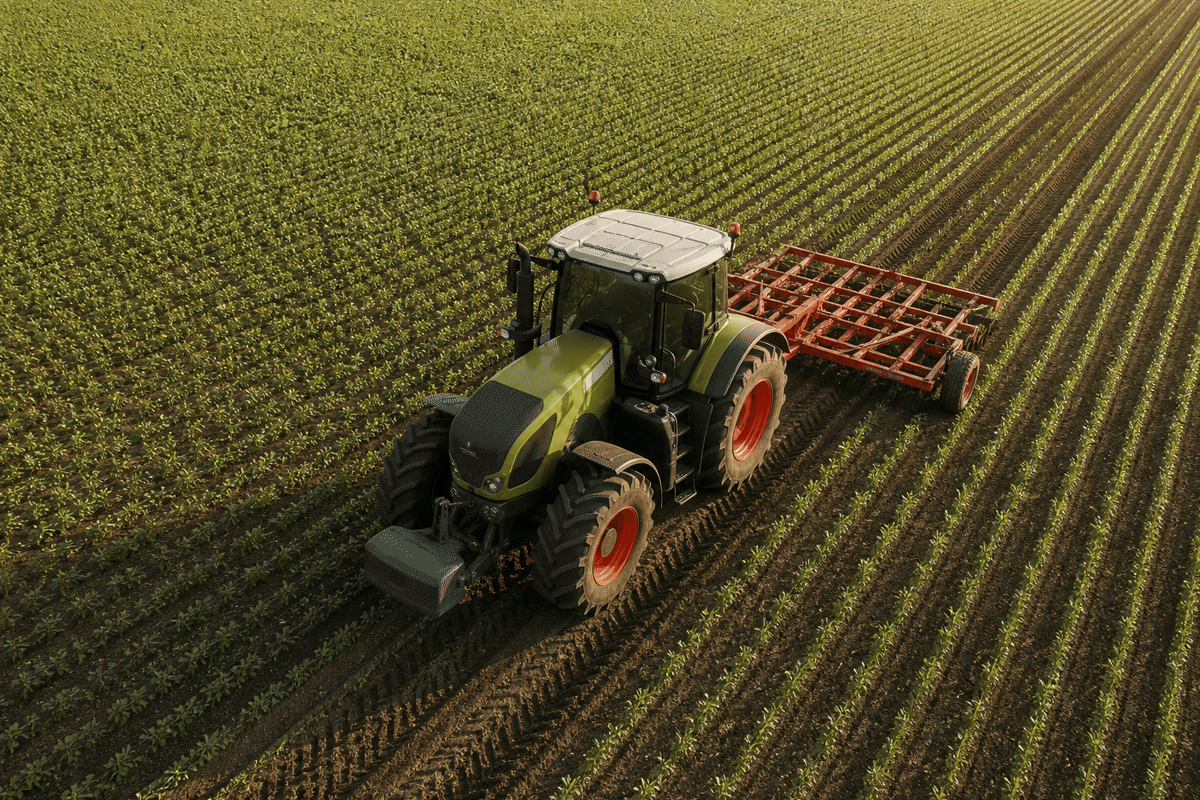 IX-AG-MW165 Meadow Mower machinery in its operating environment