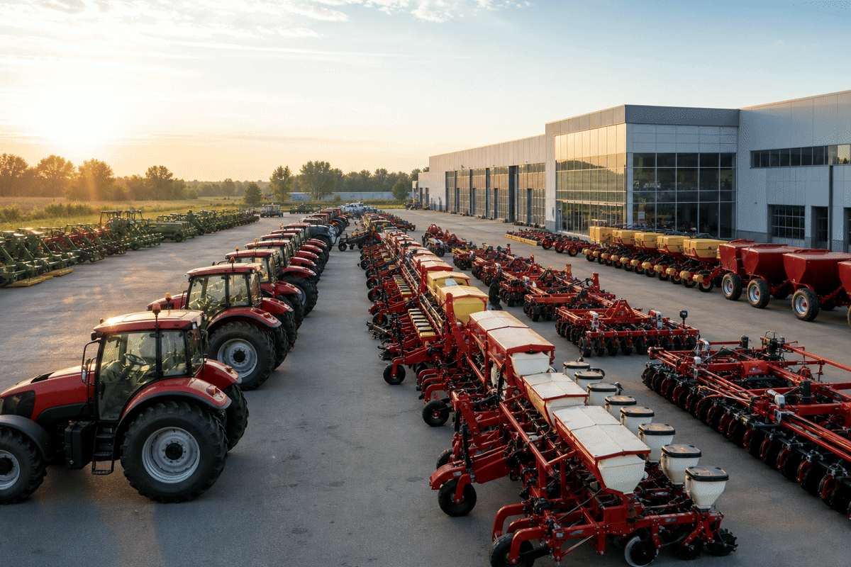 IX-AG-MW210 Meadow Mower machinery in its operating environment