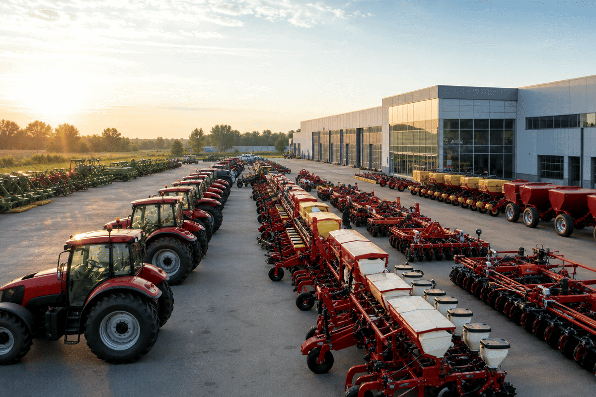IX-AG-TR110 Farm Tractor machinery in its operating environment