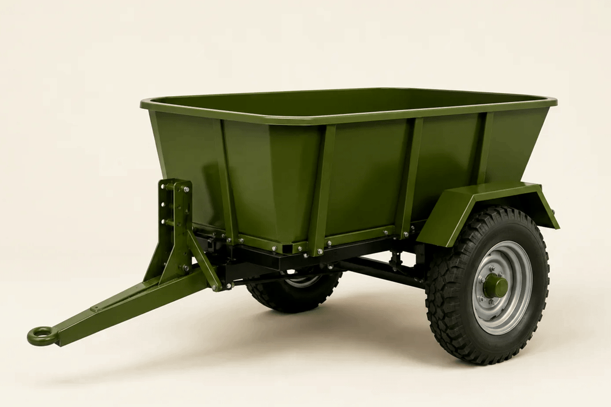 IX-IMP-AT4T 4-Ton Farm Trailer machinery in its operating environment