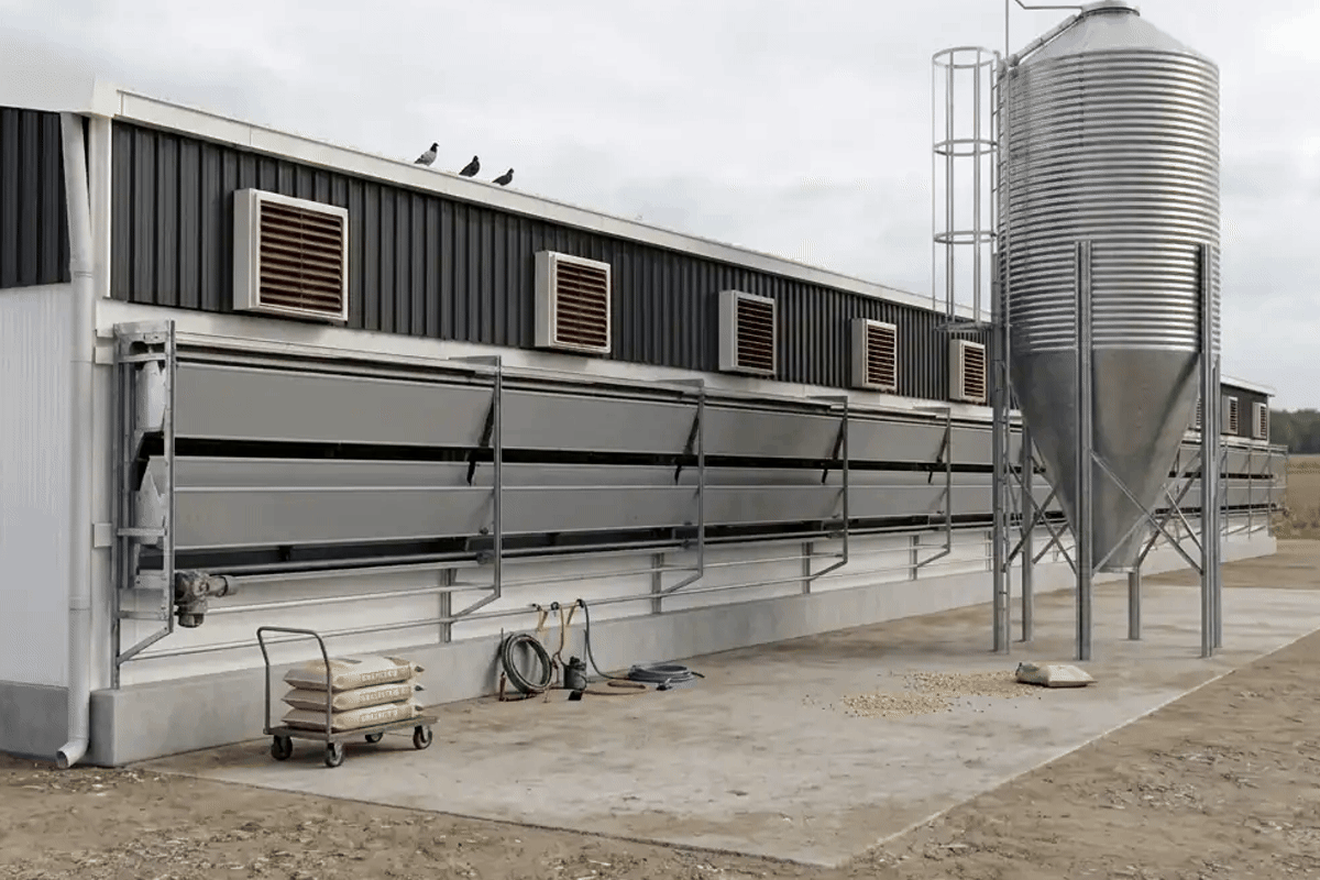 Poultry Ventilation and Cooling poultry equipment component