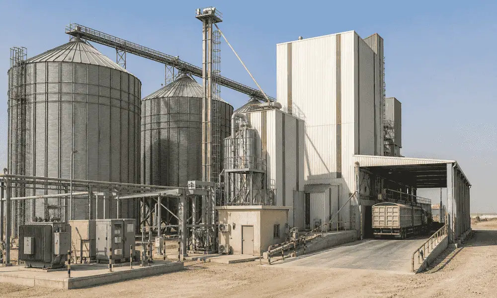 Feed mill and silo automation — representative project planning visual